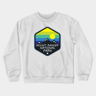 MOUNT RAINIER NATIONAL PARK WASHINGTON Crewneck Sweatshirt